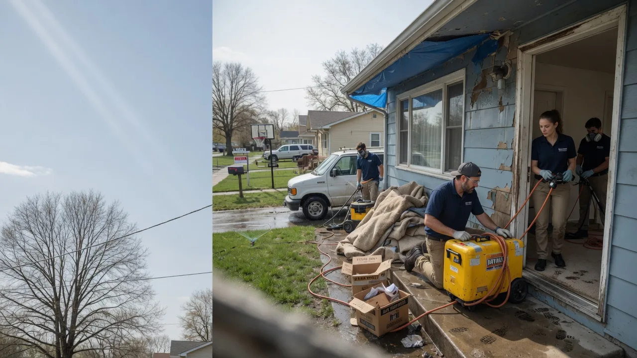 Basement Flood Cleanup in Penokee, KS near me